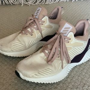 Adidas Bounce Silk Beige athletic shoe